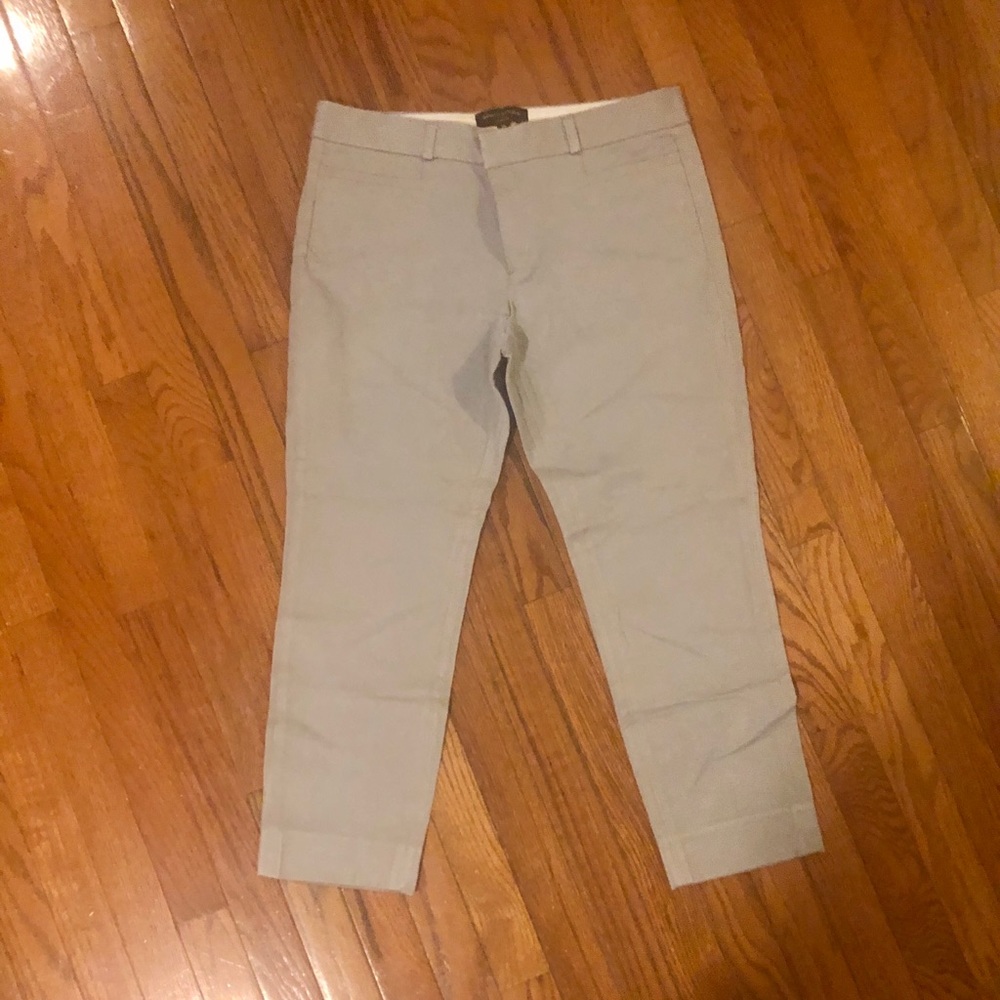 Banana Republic Gray Ankle Length Dress Pants